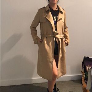 COPY - Trench coat nude color